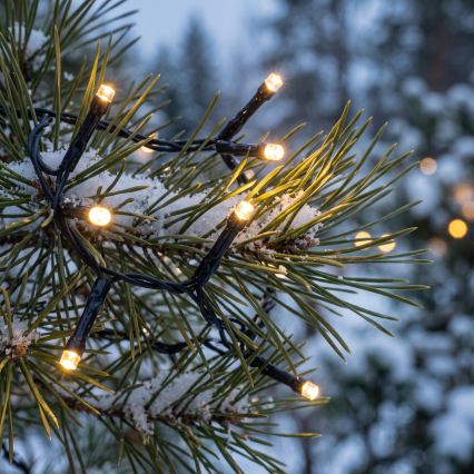 BRILAGI - LED Udendørs julelyskæde 400xLED 13m IP44 varm hvid