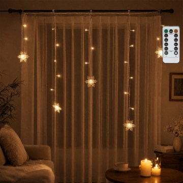 BRILAGI - LED Udendørs julelyskæde 60xLED/6W/6x0,7m IP44 varm hvid