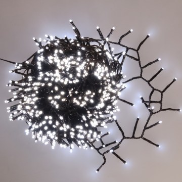 BRILAGI - LED Udendørs julelyskæde 800 LED 21 m IP44 kold hvid