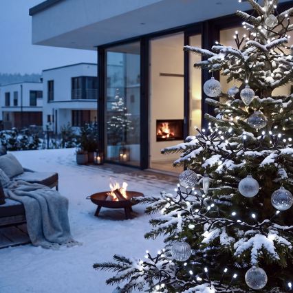 BRILAGI - LED Udendørs julelyskæde 800 LED 21 m IP44 kold hvid