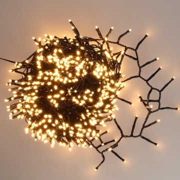 BRILAGI - LED Udendørs julelyskæde 800xLED 21m IP44 varm hvid