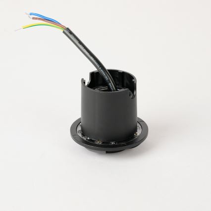 Brilagi - LED udendørs kørbar indbygningsarmatur GROUNDRAY LED/1W/230V sort IP67