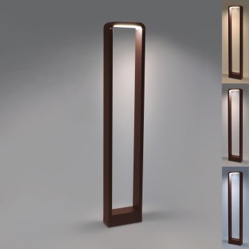 Brilagi - LED udendørs lampe BARI LED/7W/230V 3000/4000/6000K brun IP54 80 cm