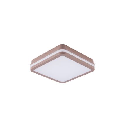Brilagi - LED udendørs loftlampe BENE LED/18W/230V 21,5x21,5 cm brun IP54