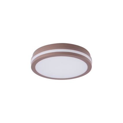 Brilagi - LED udendørs loftlampe BENE LED/24W/230V Ø 26 cm brun IP54