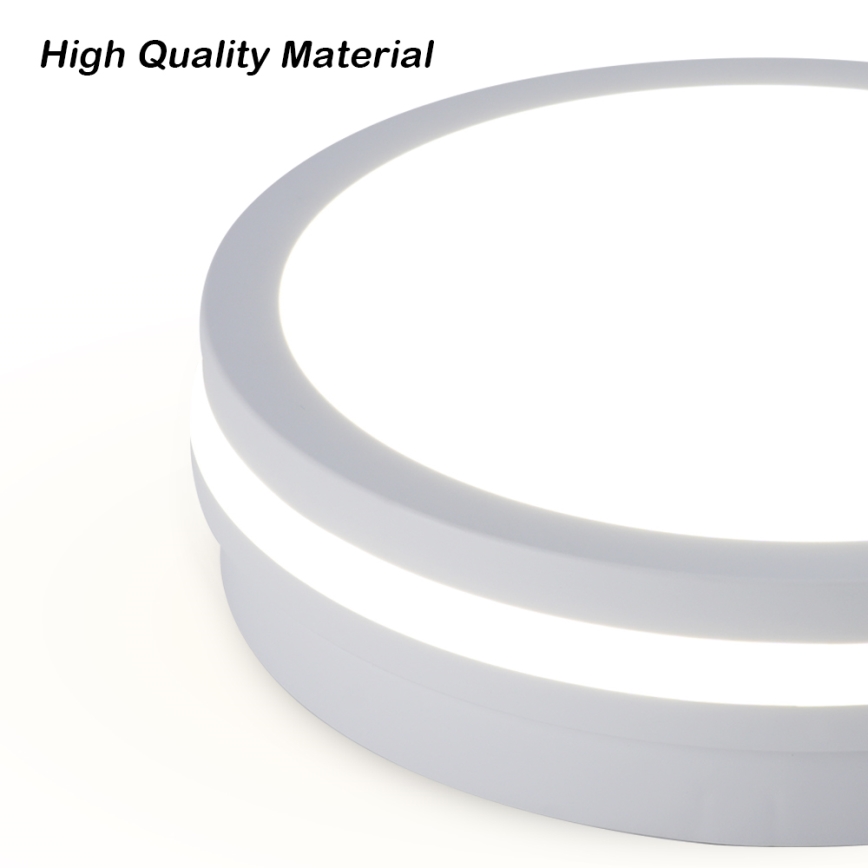 Brilagi - LED udendørs loftlampe BENE LED/24W/230V Ø 26 cm hvid IP54