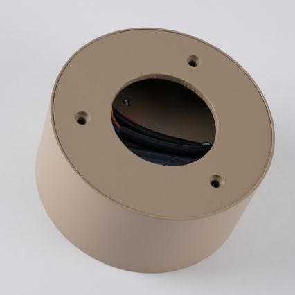 BRILAGI - LED Udendørs loftlampe FORIS LED/14W/230V Ø 12 cm beige IP44