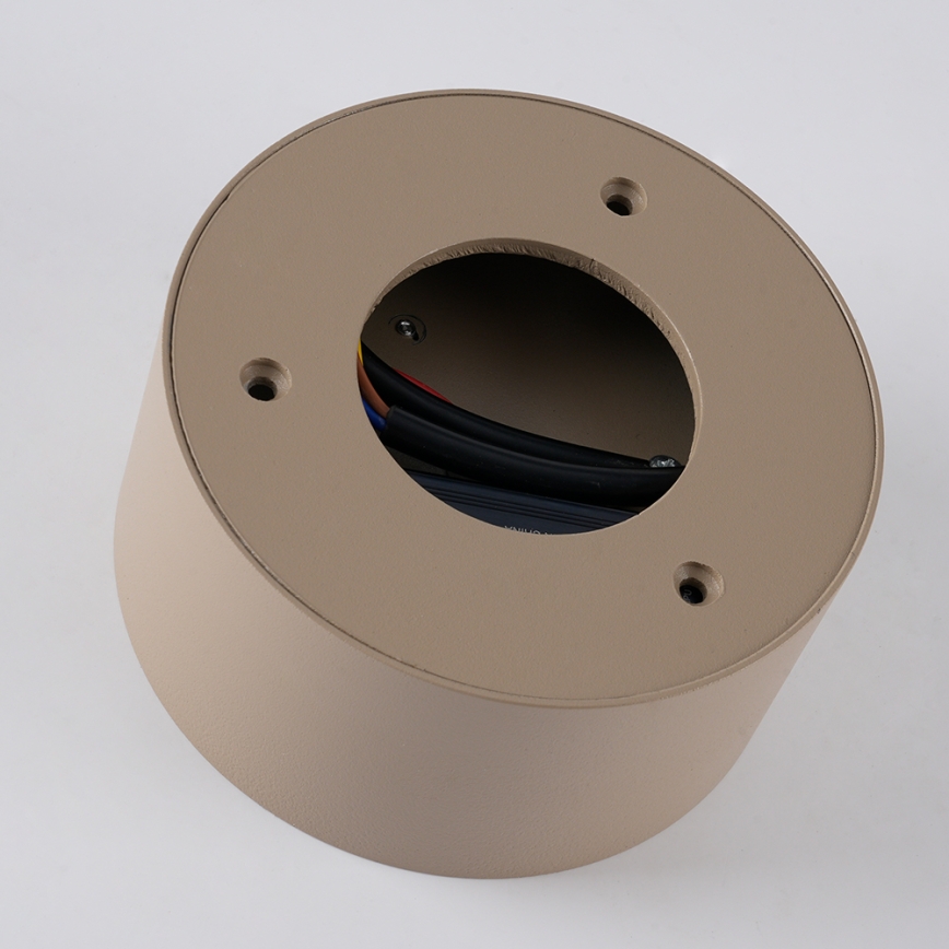 BRILAGI - LED Udendørs loftlampe FORIS LED/14W/230V Ø 12 cm beige IP44