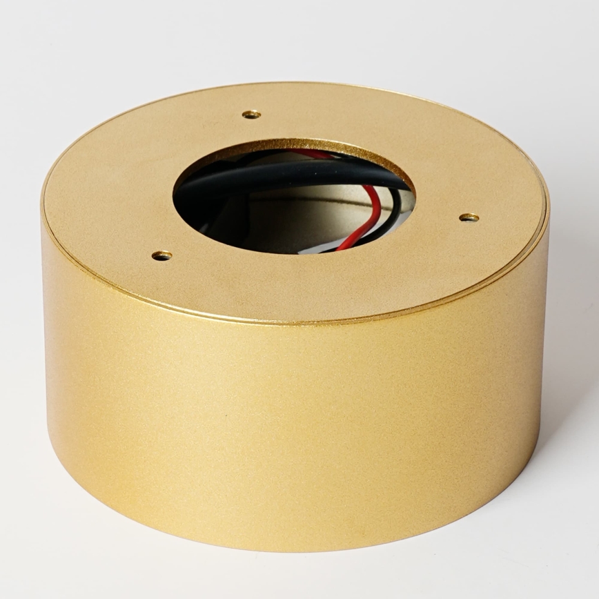 BRILAGI - LED udendørs loftlampe FORIS LED/14W/230V Ø 12 cm guld IP44
