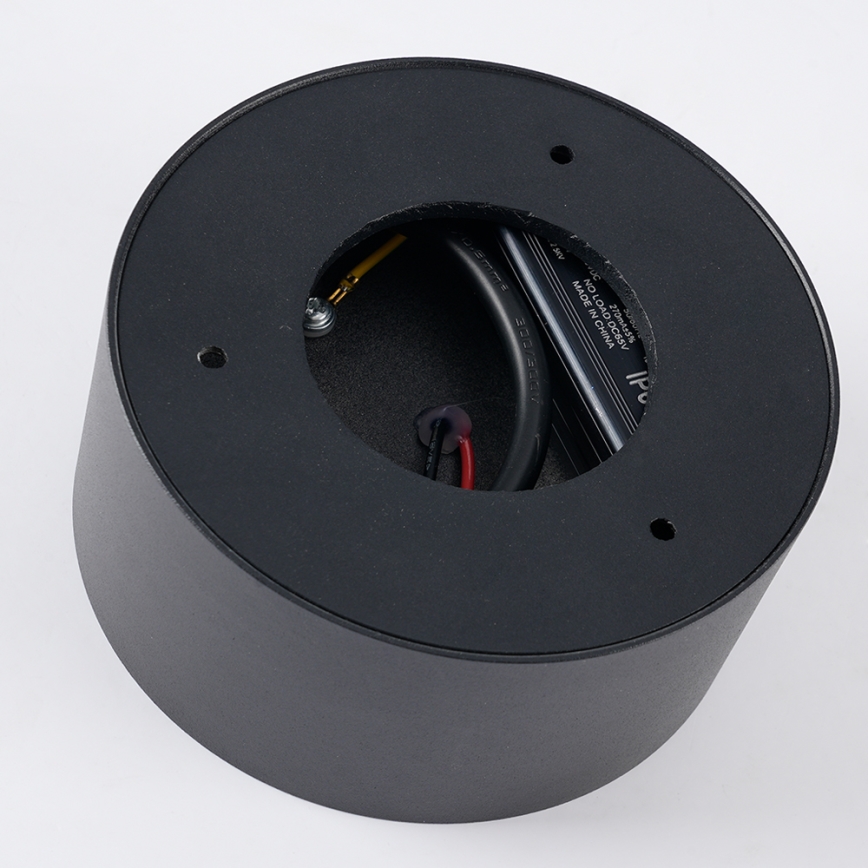 BRILAGI - LED Udendørs loftlampe FORIS LED/14W/230V Ø 12 cm sort IP44