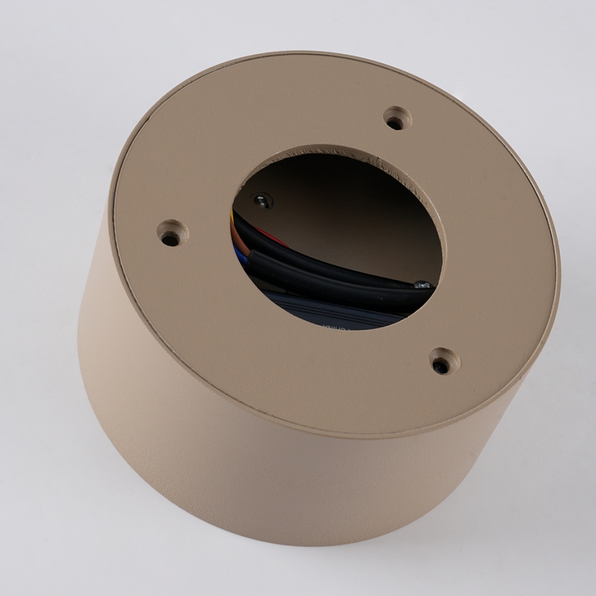 BRILAGI - LED Udendørs loftlampe FORIS LED/20W/230V Ø 15 cm beige IP44