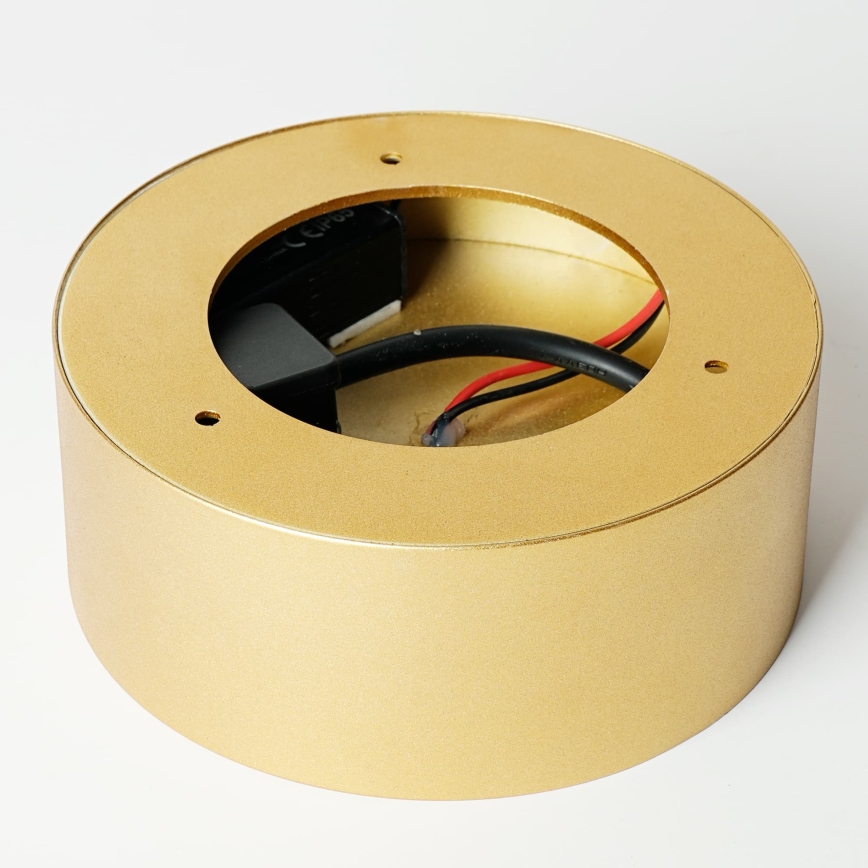 BRILAGI - LED Udendørs loftlampe FORIS LED/20W/230V Ø 15 cm guld IP44