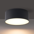 BRILAGI - LED Udendørs loftlampe FORIS LED/20W/230V Ø 15 cm sort IP44