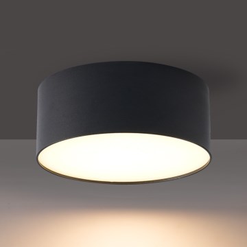 BRILAGI - LED Udendørs loftlampe FORIS LED/20W/230V Ø 15 cm sort IP44