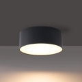 BRILAGI - LED udendørs loftlampe FORIS LED/9W/230V Ø 9 cm sort IP44