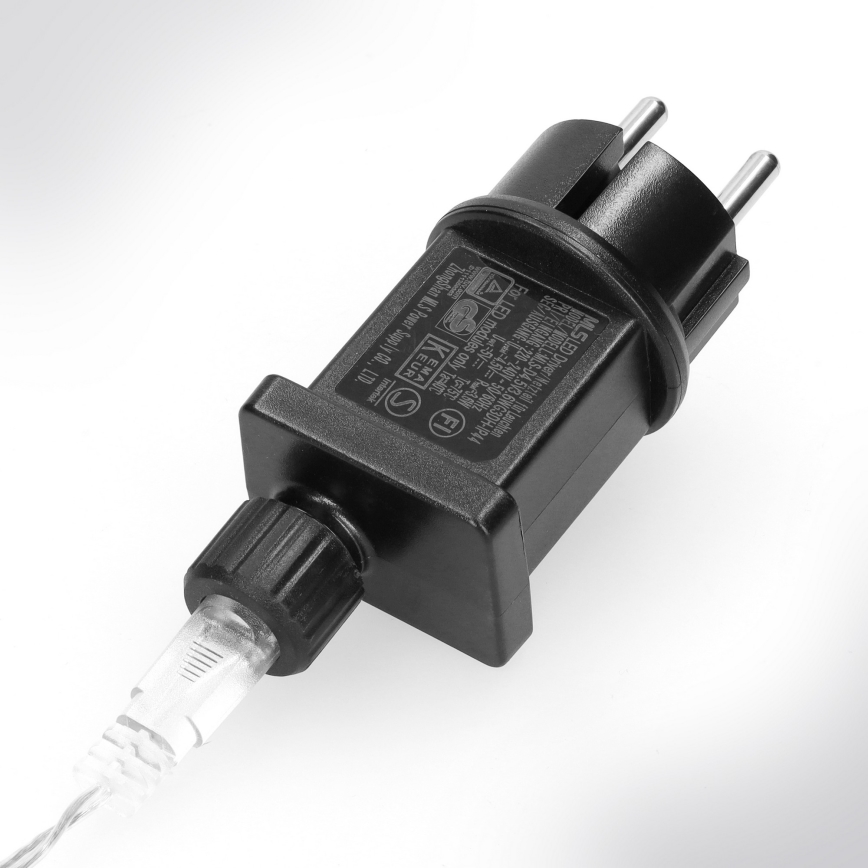 Brilagi - LED udendørs lyskæde, 150 LED, 5 m, IP44, varm hvid – fyrværkeri-effekt