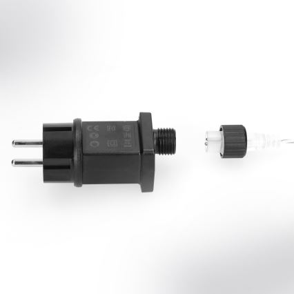 Brilagi - LED udendørs lyskæde, 150 LED, 5 m, IP44, varm hvid – fyrværkeri-effekt