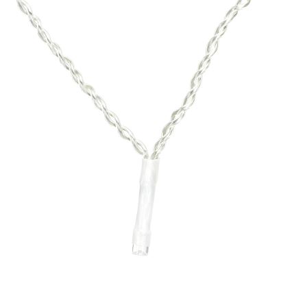 Brilagi - LED udendørs lyskæde 200 LED / 8 funktioner 13 x 0,6 m IP44 kold hvid