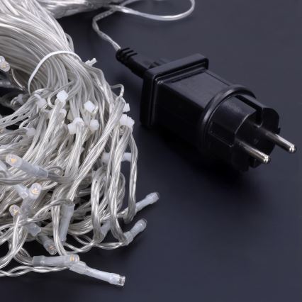 Brilagi - LED udendørs lyskæde 360xLED/8 funktioner 14m IP44 varm hvid istapper