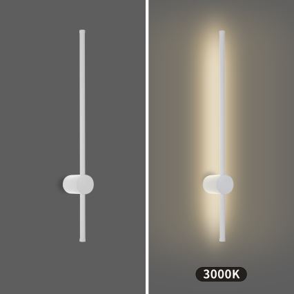 Brilagi - LED udendørs væglampe AURA LED/12W/230V 3000K IP54 65 cm hvid CRI 90