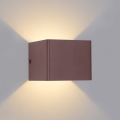 Brilagi - LED udendørs vægarmatur DONNANI LED/5W/230V 10 cm brun IP44