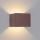 Brilagi - LED udendørs vægarmatur DONNANI LED/5W/230V 10 cm brun IP44
