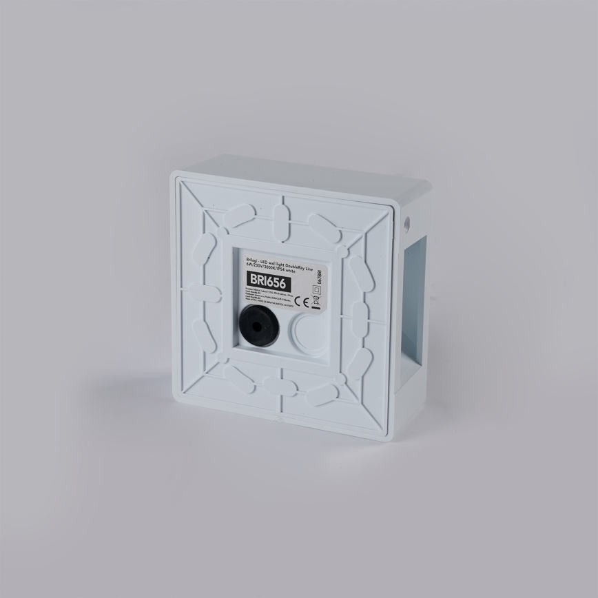 Brilagi - LED udendørs vægarmatur DOUBLERAY LINE LED/6W/230V hvid IP54