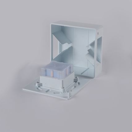 Brilagi - LED udendørs vægarmatur DOUBLERAY LINE LED/6W/230V hvid IP54