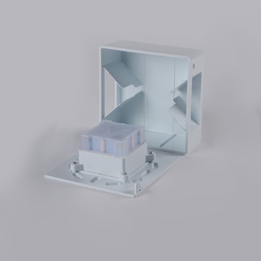 Brilagi - LED udendørs vægarmatur DOUBLERAY LINE LED/6W/230V hvid IP54