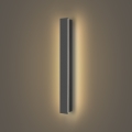 Brilagi - LED udendørs vægarmatur LINEAR LED/12W/230V 3000K IP65 50 cm antracit