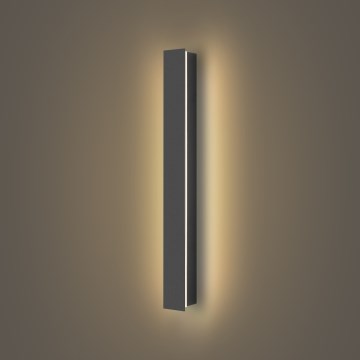 Brilagi - LED udendørs vægarmatur LINEAR LED/12W/230V 3000K IP65 50 cm antracit