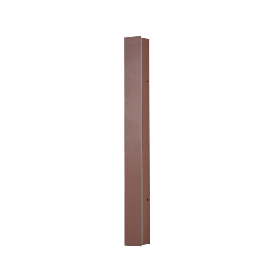 Brilagi - LED udendørs vægarmatur LINEAR LED/12W/230V 3000K IP65 50 cm brun CRI 90