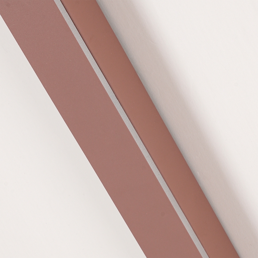 Brilagi - LED udendørs vægarmatur LINEAR LED/12W/230V 3000K IP65 50 cm brun CRI 90