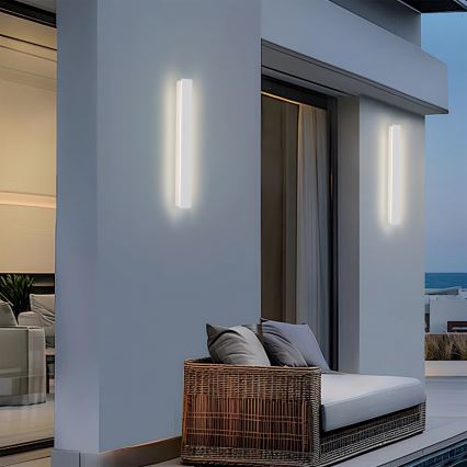 Brilagi - LED udendørs væglampe LINEAR LED/12W/230V 3000K IP65 50 cm hvid CRI 90