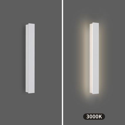 Brilagi - LED udendørs væglampe LINEAR LED/12W/230V 3000K IP65 50 cm hvid CRI 90