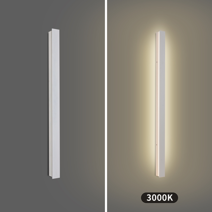 Brilagi - LED udendørs væglampe LINEAR/22W/230V 3000K IP65 100 cm hvid CRI 90