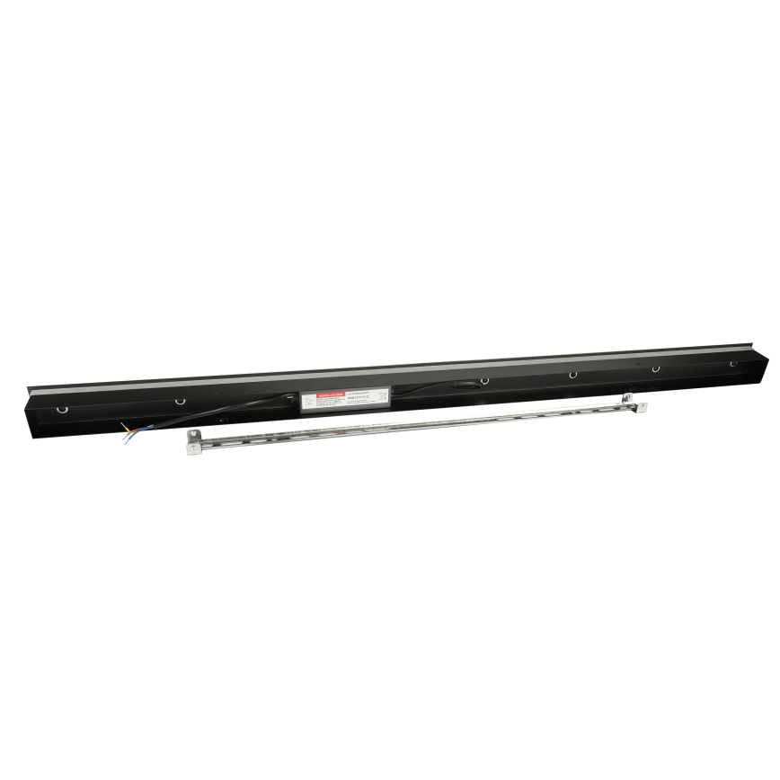 Brilagi - LED udendørs vægarmatur LINEAR LED/22W/230V 3000K IP65 100 cm sort CRI 90