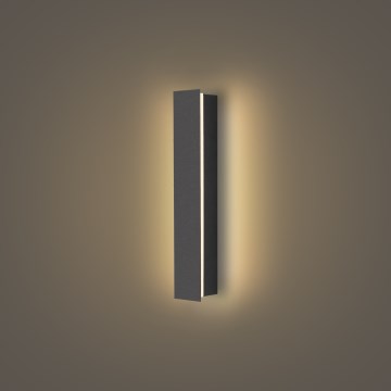 Brilagi - LED udendørs vægarmatur LINEAR LED/8W/230V 3000K IP65 30 cm antracit
