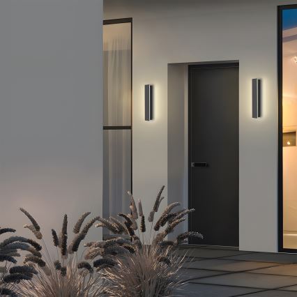 Brilagi - LED Udendørs væglampe LINEAR LED/8W/230V 4000K IP65 30 cm antracit CRI 90