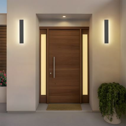 Brilagi - LED Udendørs væglampe LINEAR LED/8W/230V 4000K IP65 30 cm antracit CRI 90