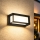 Brilagi - LED udendørs vægarmatur PARKER LED/12W/230V 3000/4500/6000K sort IP44