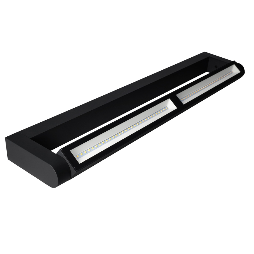 Brilagi - LED udendørs vægarmatur SALERNO LED/24W/230V 66 cm sort IP65