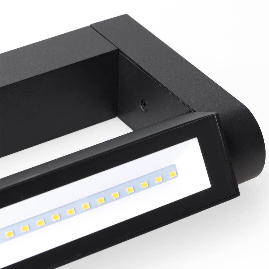 Brilagi - LED udendørs vægarmatur SALERNO LED/24W/230V 66 cm sort IP65
