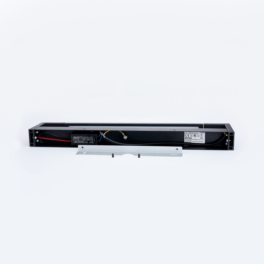 BRILAGI - LED udendørs væglampe AQUA LINE LED/12W/230V 45 cm IP44 sort CRI 90