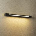 BRILAGI - LED Udendørs væglampe AQUA LINE LED/18W/230V 60 cm IP44 sort CRI 90