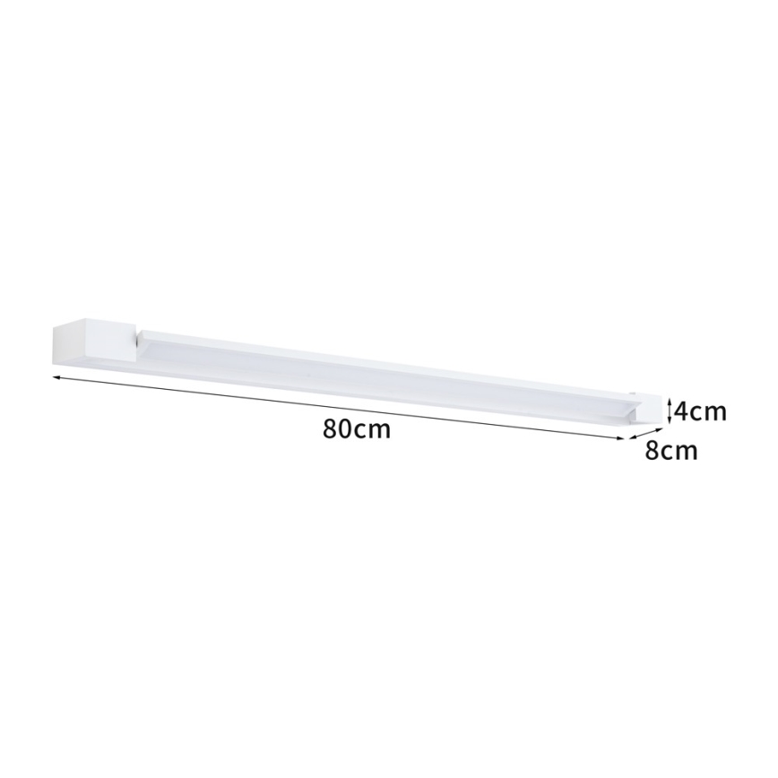 BRILAGI - LED udendørs væglampe AQUA LINE LED/20W/230V 80 cm IP44 hvid CRI 90