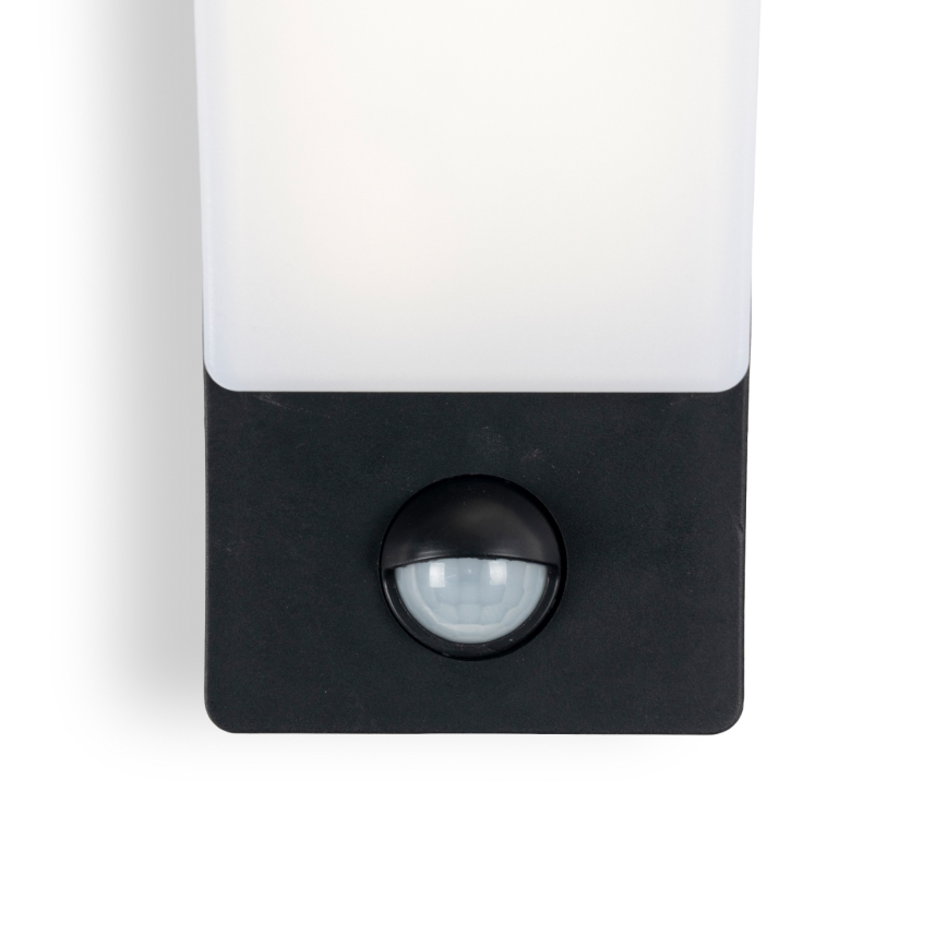 BRILAGI - LED udendørs væglampe med bevægelses- og skumringssensor ARCELO LED/12W/230V IP65 sort
