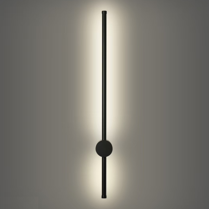 Brilagi - LED udendørs væglampe AURA LED/12 W/230 V 4000 K IP54 65 cm sort CRI 90