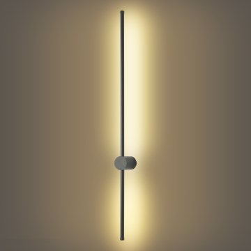 Brilagi - LED udendørs væglampe AURA LED/20W/230V 3000K IP54 97 cm antracit