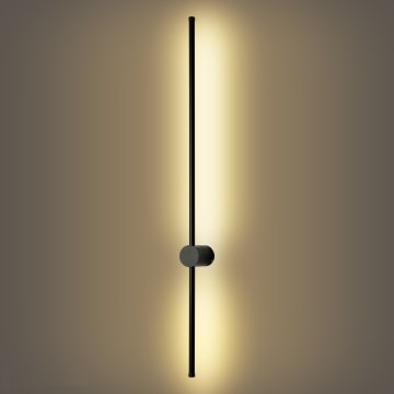 Brilagi - LED udendørs væglampe AURA LED/20W/230V 3000K IP54 97 cm sort